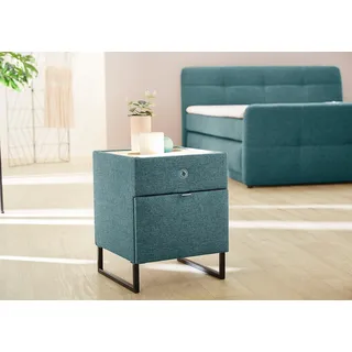 Jockenhöfer Gruppe Nachtkonsole »Linea« mit LED-Beleuchtung, blau