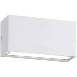 Trio Außenwandleuchte Aluminium 10 W 226960231 weiß