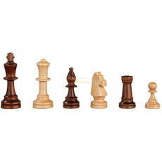 Bild 2025 Schachfiguren Heinrich VIII, Königshöhe 90 mm, in Polybeutel