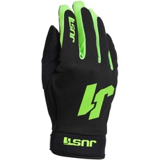 Just 1 Helmets J-FLEX Gloves Black - Fluo Green - TG M M Nero - Verde