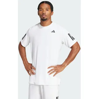 adidas Club 3 Stripes Trainingsshirt Weiß M