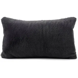Gözze Uni Flauschkissen LaPit 50 x 30 cm Grau