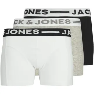JACK & JONES Junior Boxershorts SENSE Unterhosen Dreierpack