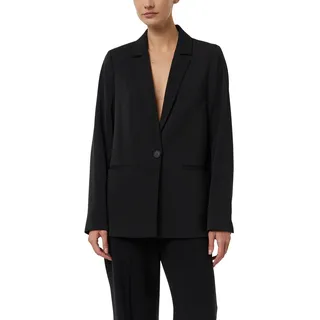 Comma Jackenblazer Oversize-Blazer mit Reverskragen, schwarz