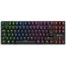 Bild PureWriter TKL RGB, Kailh Choc LOW PROFILE BLUE, USB, US