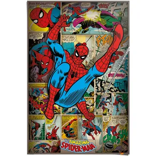 Reinders! Poster »Marvel Comics - spider man retro«, bunt