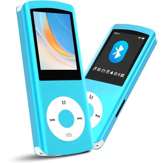 Hotechs MP3-Player/MP4-Player, MP3-Player mit 32 GB Speicherkarte, schlankes Design, digitales LCD-Display, 4,6 cm (1,8 Zoll) Display, FM-Radio