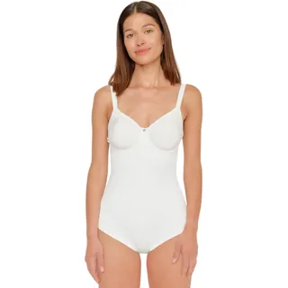SUSA Body mit Bügel I Catania 6552 I Größen A-E I Figurformender Body für Damen aus atmungsaktivem Spacer Material I Formt Taille, Bauch & Po I Unsichtbar unter Kleidung