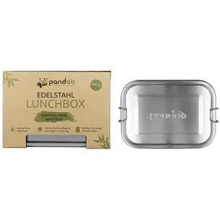 pandoo Lunchbox, Lunchbox, Silber