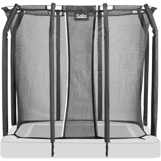 Salta Trampolin 305 x 214 cm inkl. Sicherheitsnetz Grau/Schwarz