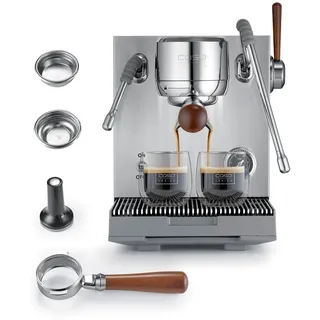 CASO Design EspressoGourmet Advanced Silber