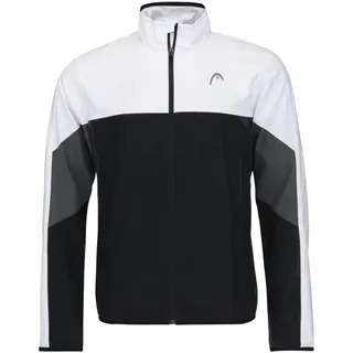 Head Trainingsjacke Tennis Club (modern, sportlich) schwarz/weiss Herren