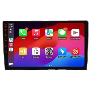 Auto-Multimedia-Player, Standardgröße Installation, Smartphone-Kompatibilität, Kompatibel mit C3 Aircross 2018-2023, V1 PLus (2GB 32GB)