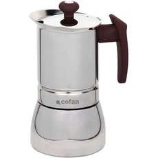 Cofan Kaffeemaschine Modell Constanza | Hergestellt aus Edelstahl | Verschiedene Kapazitäten
