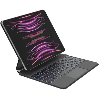 Belkin Pro Tastatur mit Hülle für iPad Pro 12,9" (2018-2022) Schwarz