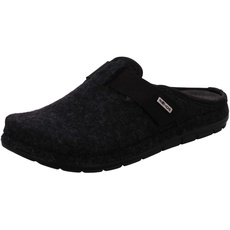 Bild von Herren Hausschuhe Pantoffeln Rodigo-H 6741, Größe:45 EU, Farbe:Schwarz