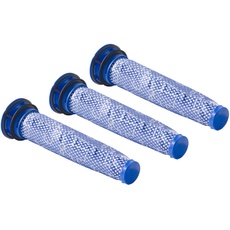 3x Filter waschbar für Dyson Akkusauger DC58 / DC59 / DC61 / DC62 / DC74 / V6 / V7 / V8 / SV03 / SV05 / SV06 / SV09 / alternativ zu 965661-01 von Microsafe®