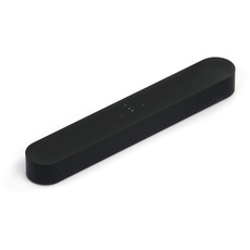 Sonos Beam Smart Soundbar, schwarz – Kompakte für Fernsehen & Musikstreaming mit WLAN, Alexa Sprachsteuerung, Google Assistant & HDMI ARC - AirPlay kompatibler Musik- & TV Lautsprecher