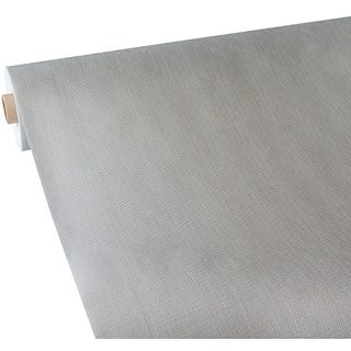 Papstar Tischdecke soft selection plus 86047 silber 1,18 x 25,0 m