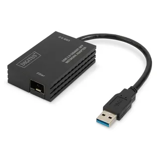 Digitus USB3.0 Gigabit SFP Network Adapter braucht Zusätzliches SFP Modul