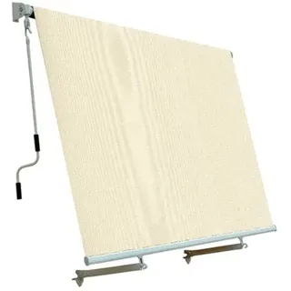 Vorhang Kelche Wein Sun A Fallen 3X2,5 MT Ohne Kasten Arme Beige Havanna Balkon