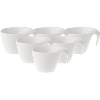 Villeroy & Boch Kaffeetasse 0,2 l Weiß 6 St.