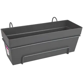 elho Loft Urban 49 Ø x 20,5 H cm Schwarz/Anthracite
