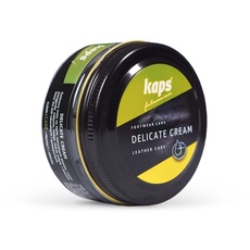 Kaps Professional Schuhpflege Delicate Cream - Schuhcreme & Pflegemittel zur Reinigung und Auffrischung von Naturleder und Synthetik (50ml) (158 - Luftblau)