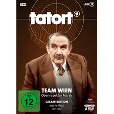 Bild Tatort - Team Wien: Oberinspektor Marek Gesamtedition: Alle 16 Fälle mit Fritz Eckhardt [8 DVDs]