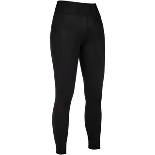 HKM Damen Jil High Waist Silikon-Vollbesatz Reitleggings, Schwarz, 44