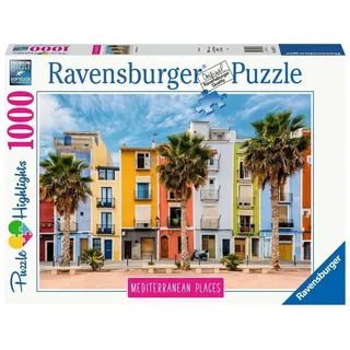 Ravensburger Puzzle 14977 - Mediterranean Places Spain - 1000 Teile Puzzle für Erwachsene und Kinder ab 14 Jahren, Puzzle mit Motiv aus Spanien