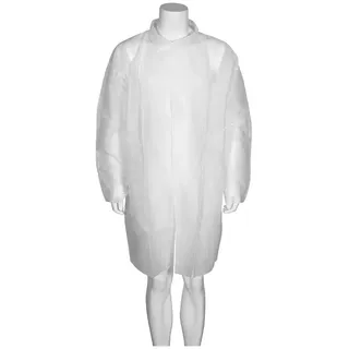 Abena Besucherkittel Nonwoven/PP Weiß Gr. XXL/XXXL, 5 Stück