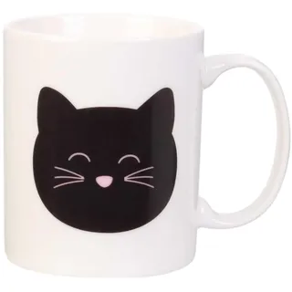 THE CONCEPT FACTORY CMP - Thermobecher Katze – 35 cl – Weiß