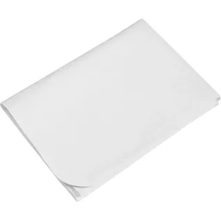 Playshoes 770214 Molton Betteinlage Kinderbett wasserdicht und atmungsaktiv, Oeko-Tex Standard 100, 70 x 100 cm, Weiß