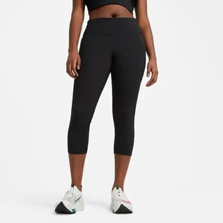 Nike Fast 3/4-Lauf-Leggings Damen Black S