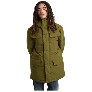 G-Star Herren Vodan Padded Hooded Parka, Grün (dark olive D25381-D419-C744), M