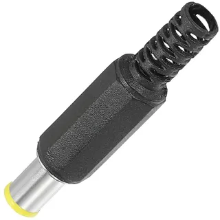 RUITEXUN DC 6,0 x 4,4 mm Stecker, DC6,0 mm x 4,4 mm, Lötverbinder, Gleichstrom-Stecker, Lötzinn DIY DC Hohlstecker Adapter
