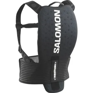 Salomon Kinder Flexcell Rückenprotektor (Größe S, schwarz)