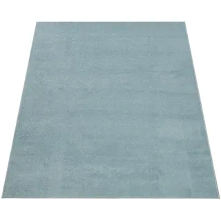 Paco Home Porto 890 Kurzflorteppich 200 x 280 cm Blau/Türkis