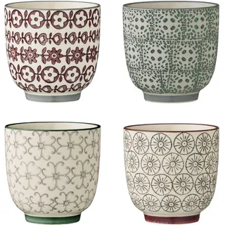 Bloomingville Karine Becher 0,18 l Mehrfarbig 4 St.