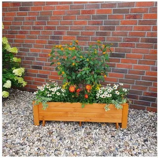 Promadino Romantica Pflanzkasten 120 x 38 x 34 cm Braun