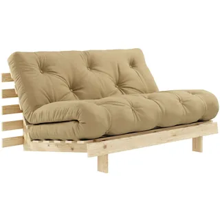 Karup Schlafcouch Baumwolle 2,5-Sitzer wheat beige