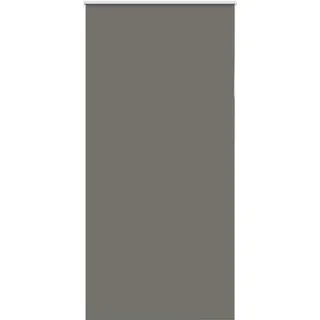vidaXL Verdunkelungsrollo Grau 100x230 cm Stoffbreite 95,7cm Polyester - Grau