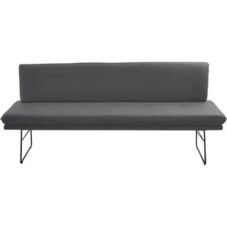 K+W Komfort & Wohnen Polsterbank grau 195 x 87 x 65 cm