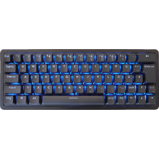 Bild von Everest 60 Midnight Black, LEDs RGB, Linear 45, hot-swap, USB, DE (MG-EVK60B-ML1-DE)