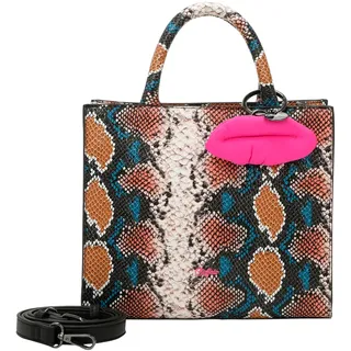Buffalo Handtasche Fancy Snake Big Boxy Collection Shopper Blue