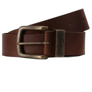 Wrangler Herrengürtel Leder Braun 90