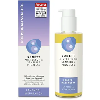 Sonett Mistelform SENSIBLE Massageöl Lavendel Weihrauch