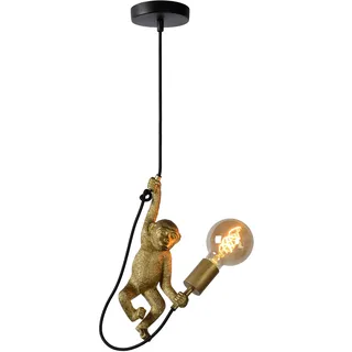 LUCIDE Extravaganza Chimp 1-flg. Ø 17,6 cm schwarz