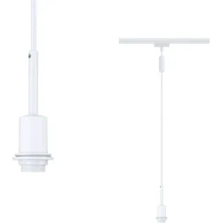 Paulmann Pendelleuchte DecoSystems URail Basic Signalweiß 135 cm x 4,4 cm